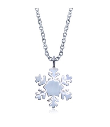 Snowflake Silver Necklace SPE-5621